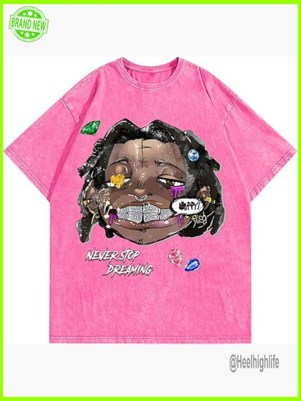 Y2K Oversized Acid Washed Streetwear Cotton Tee Short Sleeve Unisex